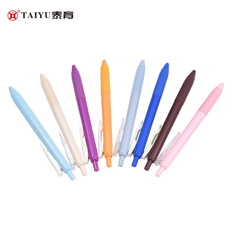 Students Use Roll Ball Pen With Classic Style Multi-Color Pen Holder 